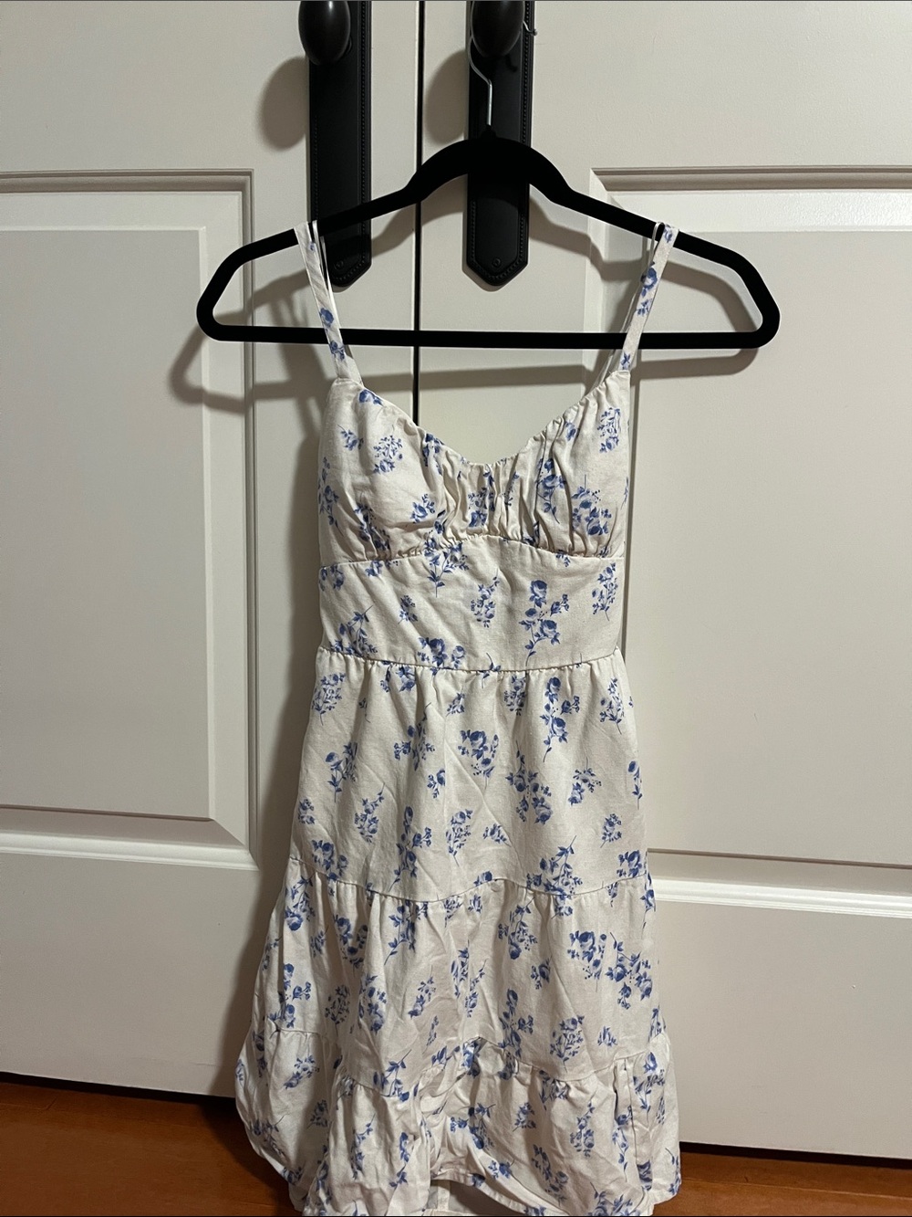 Hollister Blue Floral Mini Dress
